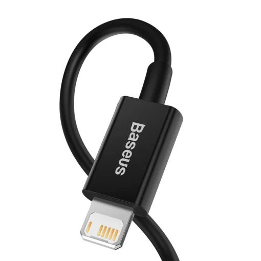 Кабел Baseus Superior USB към Lightning 2.4 A 2 м – черен