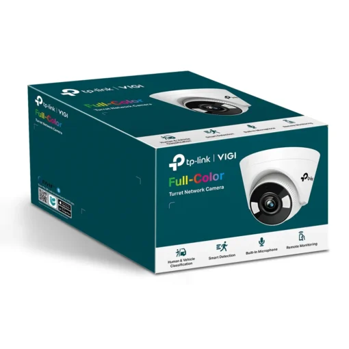 3MP пълноцветна куполна мрежова камера TP-Link 3MP Full-Color Turret Network Camera VIGI C430