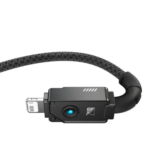 Кабел Baseus Unbreakable Series USB към Lightning 2.4A 2м P10355802111-01 –