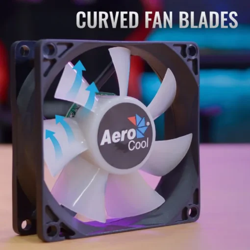 AeroCool вентилатор Fan 80 mm – Frost 8 – Fixed RGB –