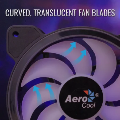 AeroCool вентилатор Fan 120 mm – Saturn 12F ARGB – Addressable RGB –