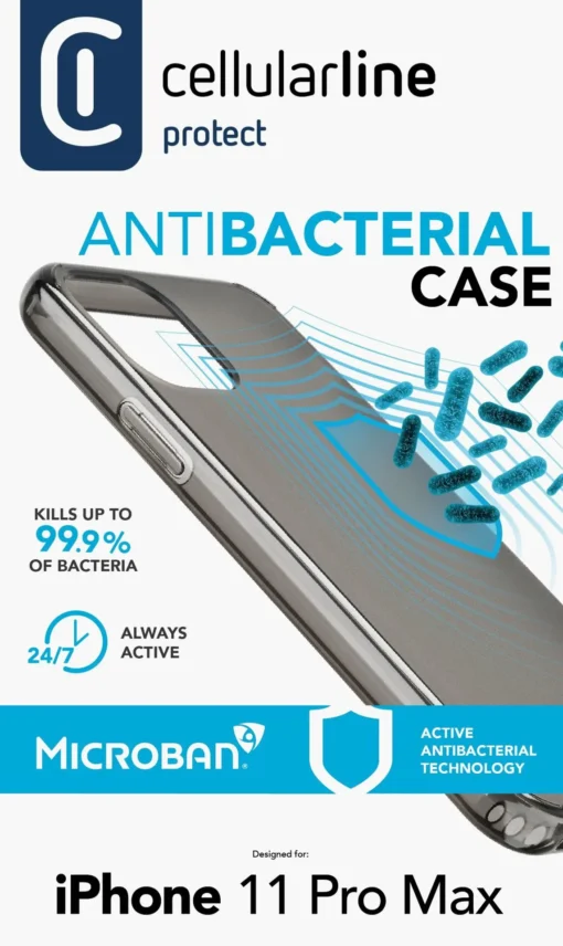 Антибактериален калъф Microban за iPhone 11 Pro Max