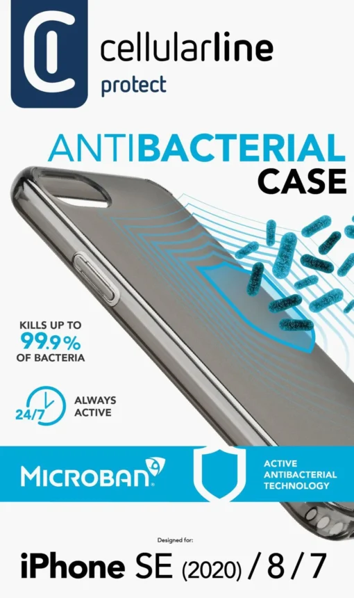 Антибактериален калъф Microban за iPhone SE
