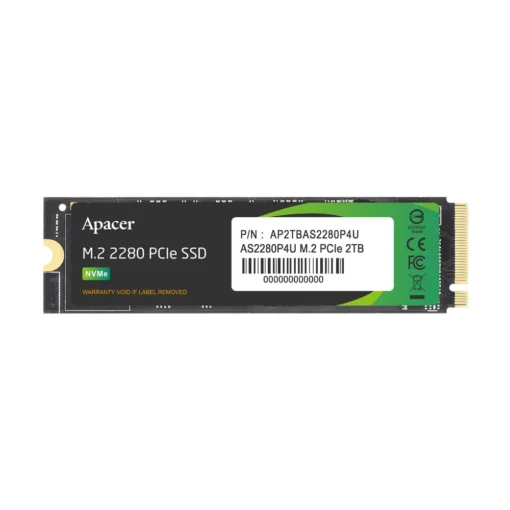 Apacer диск SSD M.2 PCIe AS2280P4U 256GB - AP256GAS2280P4U-1