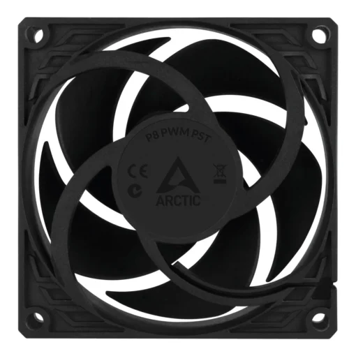 Arctic вентилатор Fan 80mm P8 PWM PST – black/black –