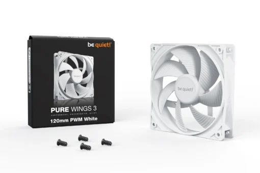 be quiet! вентилатор Fan 120mm – Pure Wings 3 120mm PWM White