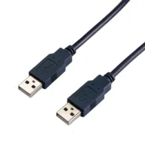 VCom Кабел USB 2.0 AM / AM Black - CU203-B-2m