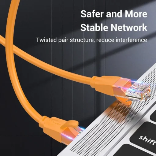 Vention Кабел LAN UTP Cat.6 Patch Cable – 1M Orange – IBEOF