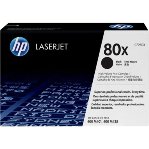 КАСЕТА ЗА HP LaserJet Pro 400 M401/M425 - Black - /80X/ - P№ CF280X