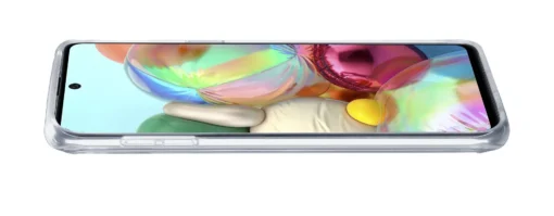 ClearDuo прозрачен твърд калъф за Samsung Galaxy A72