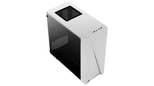 AeroCool кутия Case mATX – Cylon Mini White – RGB –
