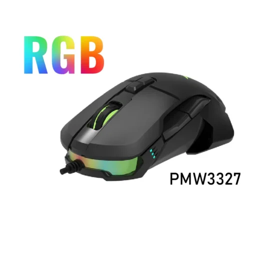 Мишка DELUX M629BU PMW3327 USB RGB