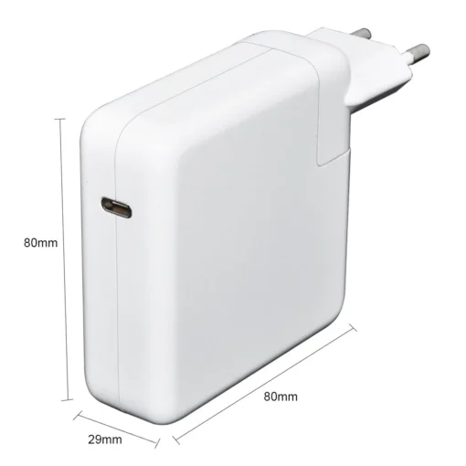 Makki зарядно за лаптоп заместител Laptop Adapter Apple – 87W TYPE-C With USB-C Cable –