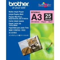 ХАРТИЯ BROTHER BP-60 A3 MATT PHOTO PAPER - Innobella Matt Photo Paper A3/25 sheets - A3 Size - 297 mm x 420 mm - P№ BP60