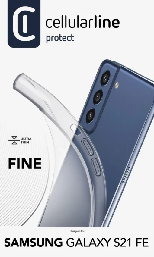 Fine прозрачен калъф за Samsung Galaxy S21 Fe