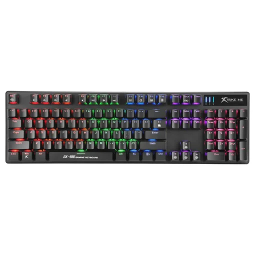 Xtrike ME механична клавиатура Gaming Keyboard Mechanical 104 keys GK-980 – Blue switches
