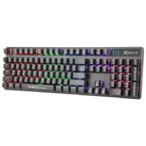 Xtrike ME механична клавиатура Gaming Keyboard Mechanical 104 keys GK-980 - Blue switches Rainbow