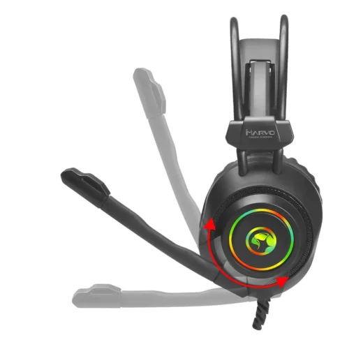 Marvo геймърски слушалки Gaming Headphones HG9056 – 7.1 RGB USB –