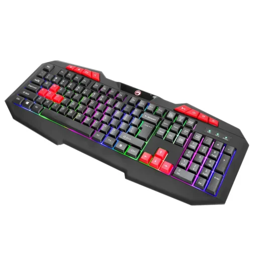 Marvo геймърска клавиатура Gaming Keyboard 112 keys – K602 – Rainbow
