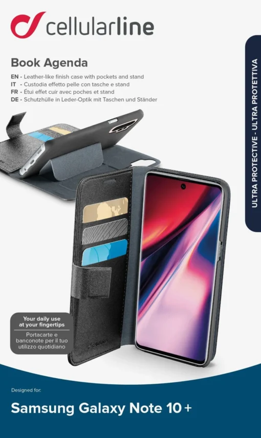 Калъф Book Agenda за Samsung Galaxy Note 10 Plus