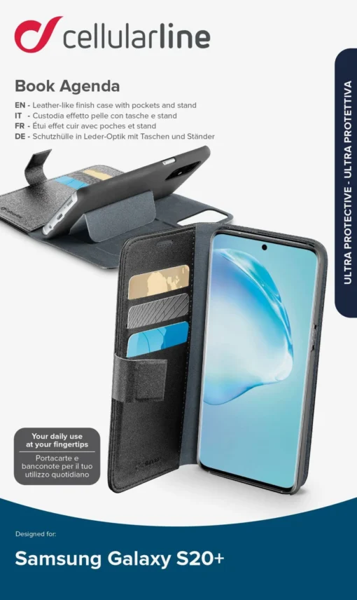 Калъф Book Agenda за Samsung Galaxy S20 Plus