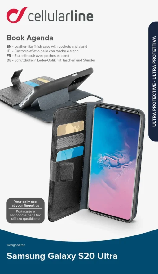 Калъф Book Agenda за Samsung Galaxy S20 Ultra