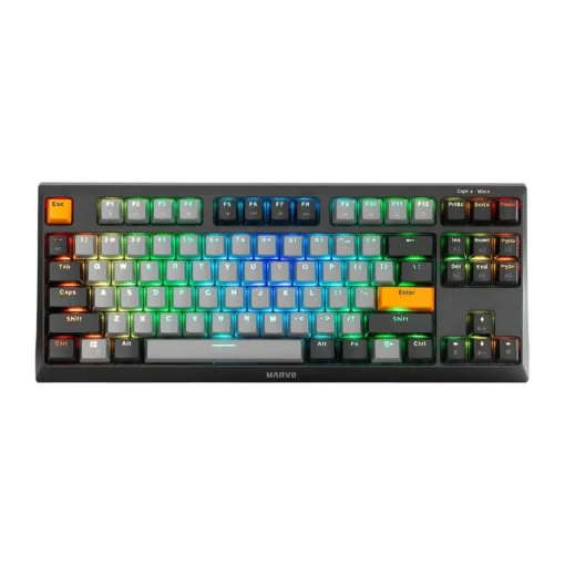 Marvo механична клавиатура Gaming Mechanical Keyboard KG980-B – RGB