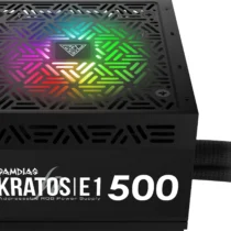 Gamdias Захранване PSU 500W Addressable RGB - KRATOS E1-500