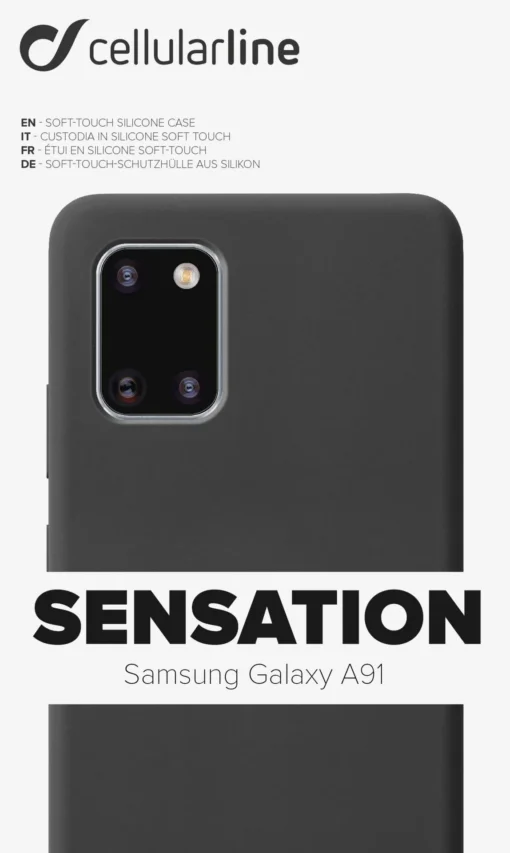 Sensation калъф за Samsung Galaxy S10 Lite черен