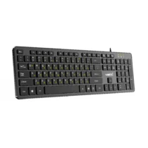 Makki нископрофилна кирилизирана клавиатура Keyboard USB BG - Low profile Chocolate - KB-C14