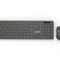 Makki БДС клавиатура и мишка Combo Keyboard and Mouse Wireless 2.4G BG low-profile chocolate -