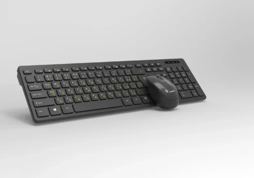 Makki БДС клавиатура и мишка Combo Keyboard and Mouse Wireless 2.4G BG low-profile chocolate –