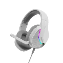 Marvo геймърски слушалки Gaming Headphones H8618 White - 50mm USB RGB
