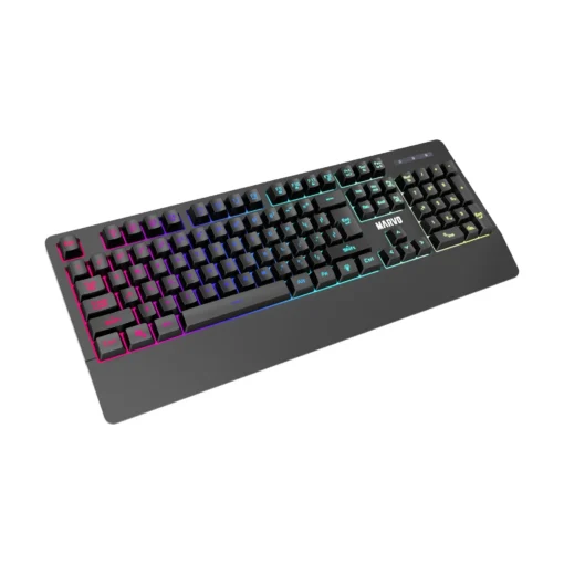 Marvo геймърска клавиатура Gaming Keyboard K635 – Wrist support