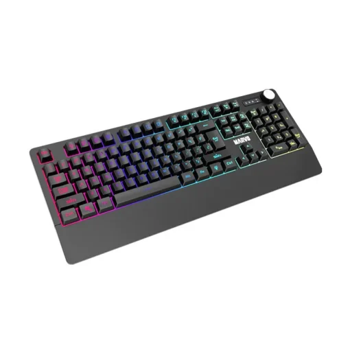 Marvo геймърска клавиатура Gaming Keyboard K660 – Wrist support