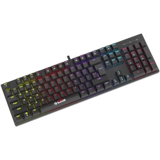 Marvo геймърска механична клавиатура Gaming Keyboard Mechanical KG905 – 104 keys