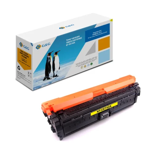 КАСЕТА ЗА HP COLOR LASER JET CP 5225/5225n/5225dn - /307A/ - Yellow - CE742A - P№ NT-CH742FY -