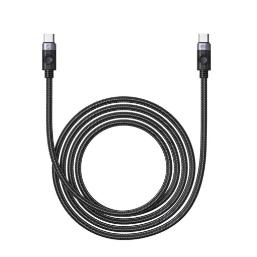 Orico кабел Cable USB C-to-C PD 100W Charging 1.0m Black – C2CZ-BK-10