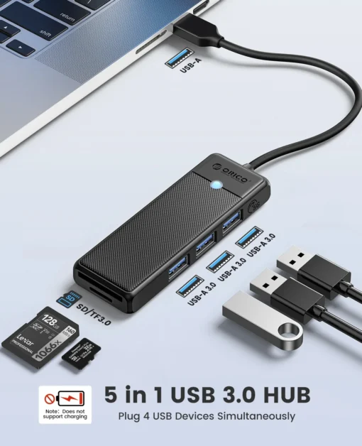 Orico хъб USB3.0 HUB – 3 x USB3.0