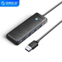 Orico хъб USB3.0 HUB 4 port Black - PAPW4A-U3-015-BK