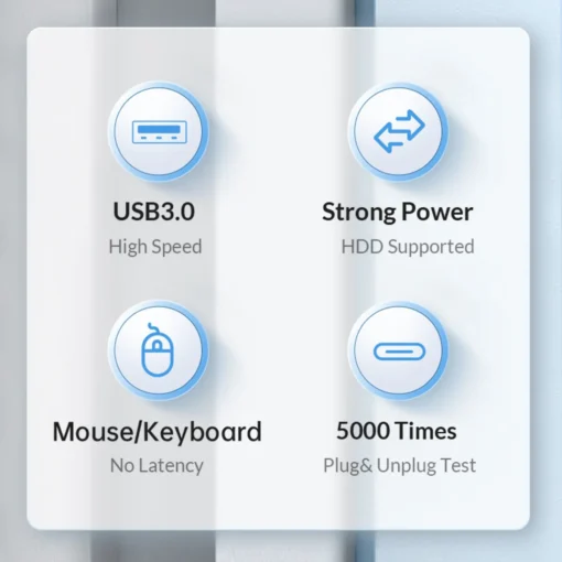 Orico хъб HUB USB3.1 3 port – 2 x USB3.0