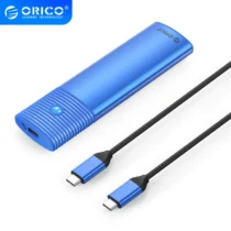 Orico външна кутия за диск Storage - Case - M.2 NVMe M/B key 10 Gbps Blue -