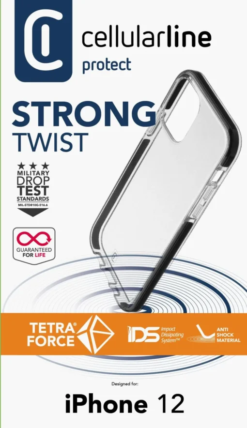 Усилен калъф Tetra за iPhone 12 mini