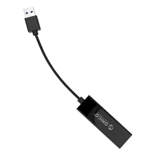 Orico адаптер USB3.0 to LAN Gigabit 1000Mbps black – UTJ-U3