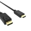 VCom Кабел Display Port M / HDMI M - 4K 60Hz - CG609-1.8m