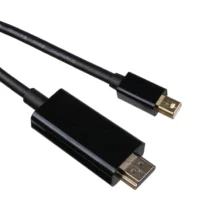 VCom Кабел Mini Display Port M / HDMI M 4K 2160p - CG615L-1.8m-4K Black