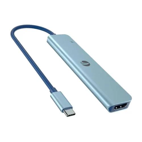 VCom докинг станция Docking Station Type-C 7-in-1 - CUE18 - PD3.0 100W HDMI USB3.0 x 1 USB2.0 x 2 SD