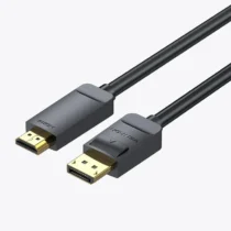 Vention кабел Cable DisplayPort to HDMI 1.5m - 4K Gold Plated - HAGBG