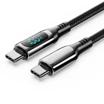 Vention кабел USB2.0 Type-C/Type-C 100W LED display 2m - TAYBH