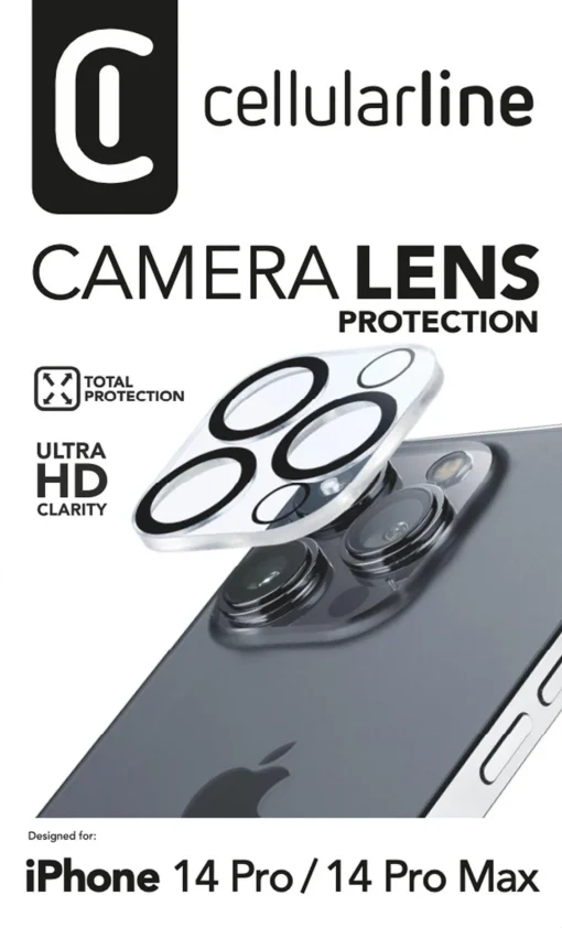 Закален протектор за камера за iPhone 14 Pro/14 Pro